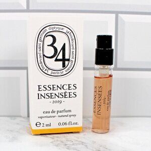 Diptyque Essences Insensees 2019 Eau De Parfum 2ml Spray Brand New with Box